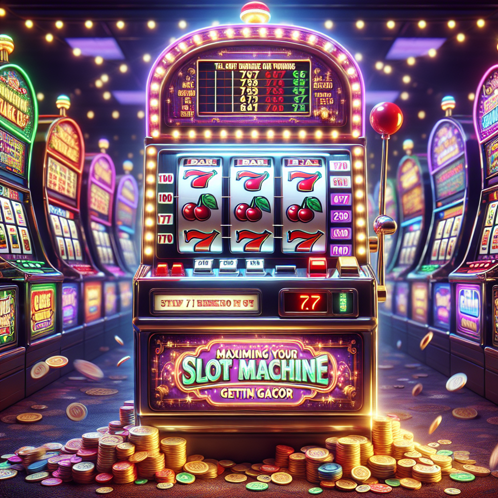 Maximizing Your Slot Machine Payouts: Tips for Getting Gacor