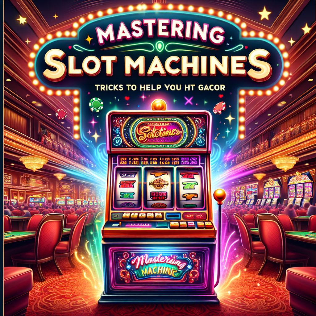 Mastering Slot Machines: Tricks to Help You Hit Gacor